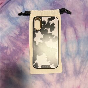 Camouflage Silver & White Protective Phone Case -